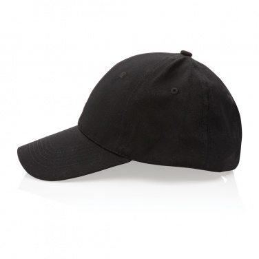 Logotrade promotional item image of: Impact 6 panel 190gr Recycled cotton cap with AWARE™ tracer
