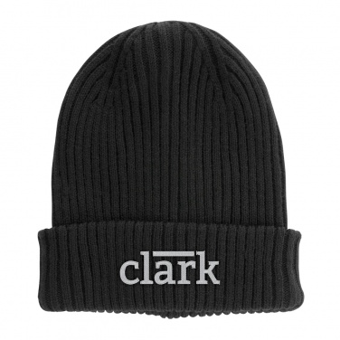 Logotrade promotional giveaway picture of: Impact AWARE™  Polylana® double knitted beanie