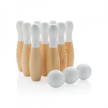 Logotrade corporate gifts photo of: Wooden skittles set