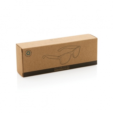 Logotrade advertising products photo of: GRS recycled PC plastic sunglasses with cork