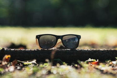 Logotrade promotional products photo of: Bamboo and RCS recycled plastic sunglasses