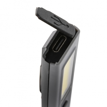 Logo trade promotional gifts image of: Gear X RCS plastic USB rechargeable inspection light