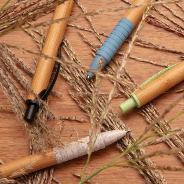Logo trade business gift photo of: Bamboo & wheat straw pen