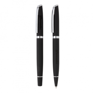 Logo trade promotional giveaway photo of: Deluxe pen set