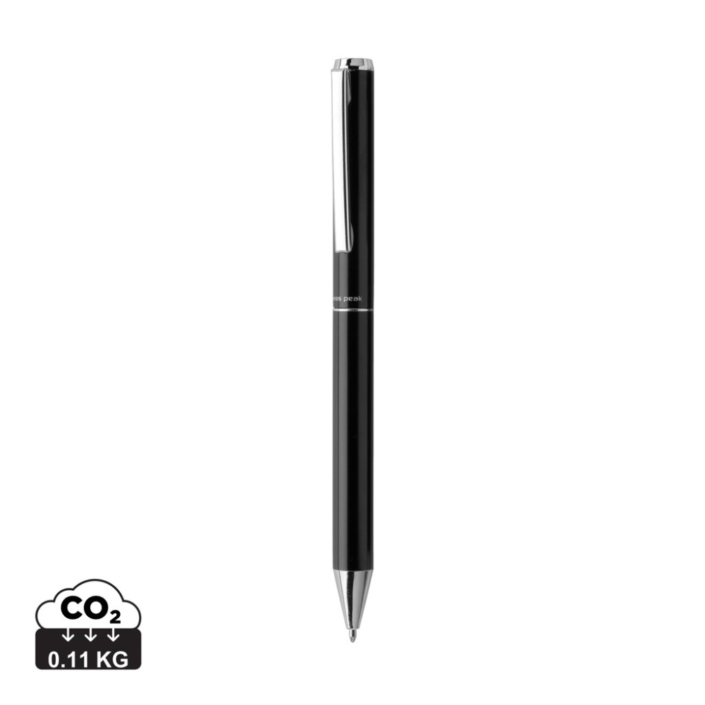 Logotrade advertising product image of: Swiss Peak Cedar RCS certified recycled aluminium pen
