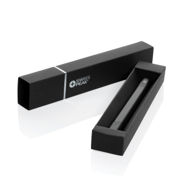 Logo trade promotional giveaways picture of: Swiss Peak Storm RCS recycled aluminum dual tip pen