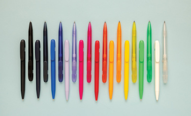 Logotrade promotional merchandise picture of: Devin GRS certified RABS pen transparent