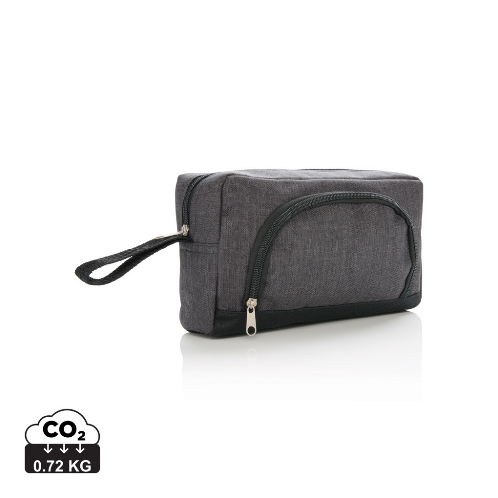 Logotrade promotional giveaways photo of: Classic two tone toiletry bag