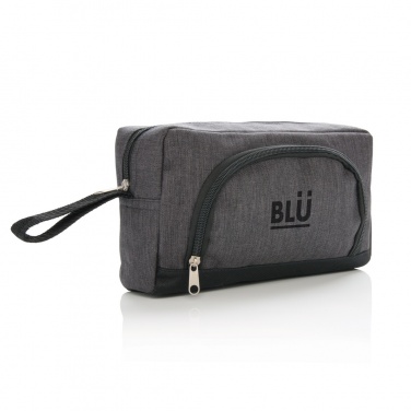 Logotrade promotional items photo of: Classic two tone toiletry bag