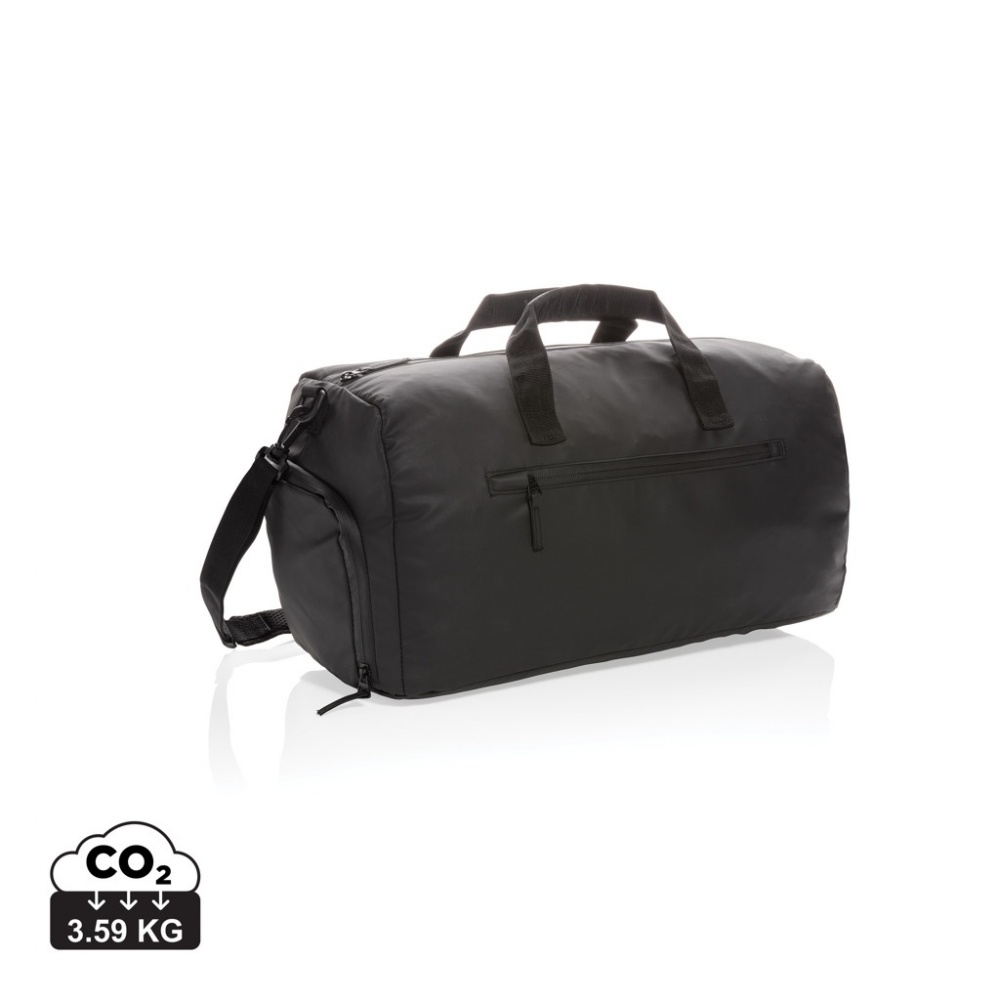 Logotrade corporate gifts photo of: Fashion black weekend bag PVC free