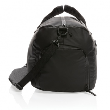 Logo trade promotional product photo of: Fashion black weekend bag PVC free