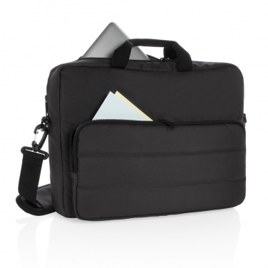 Logo trade advertising product photo of: Impact AWARE™ RPET 15.6" laptop bag