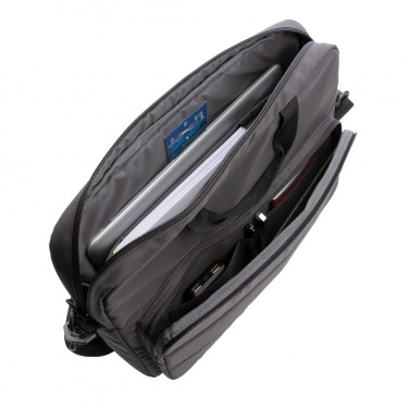 Logotrade advertising products photo of: Impact AWARE™ RPET 15.6" laptop bag