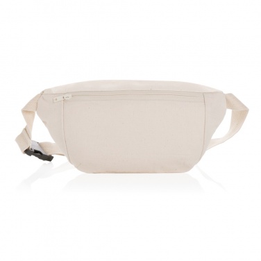 Logo trade promotional giveaways image of: Impact AWARE™ 285gsm rcanvas hip bag undyed