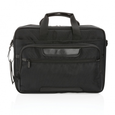 Logotrade promotional gifts photo of: Swiss Peak AWARE™ RPET Voyager 15.6" laptop bag