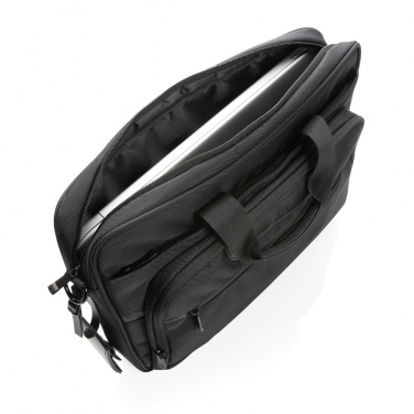 Logo trade promotional gift photo of: Swiss Peak AWARE™ RPET Voyager 15.6" laptop bag