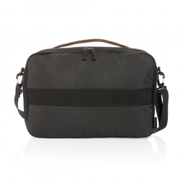 Logotrade promotional merchandise picture of: Impact AWARE™ 300D two tone deluxe 15.6" laptop bag