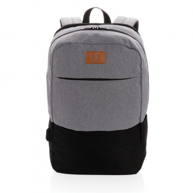 Logo trade promotional gift photo of: Modern 15.6" USB & RFID laptop backpack PVC free