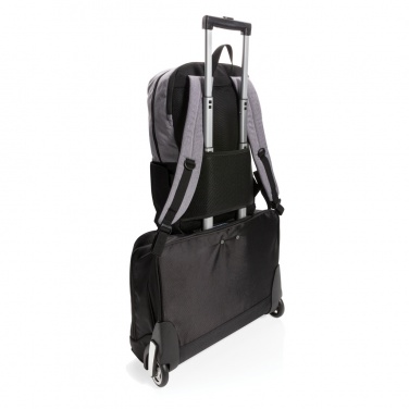 Logo trade promotional merchandise image of: Modern 15.6" USB & RFID laptop backpack PVC free