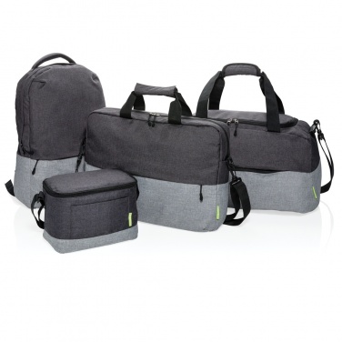 Logo trade promotional gift photo of: Duo colour RPET 15.6" RFID laptop backpack PVC free