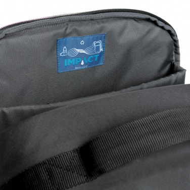 Logotrade promotional giveaway image of: Impact AWARE™ RPET anti-theft 15.6" laptop backpack