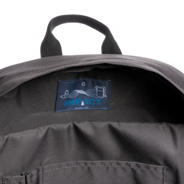 Logo trade corporate gifts picture of: Impact AWARE™ RPET Basic 15.6" laptop backpack