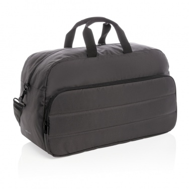 Logo trade business gifts image of: Impact AWARE™ RPET weekend duffel
