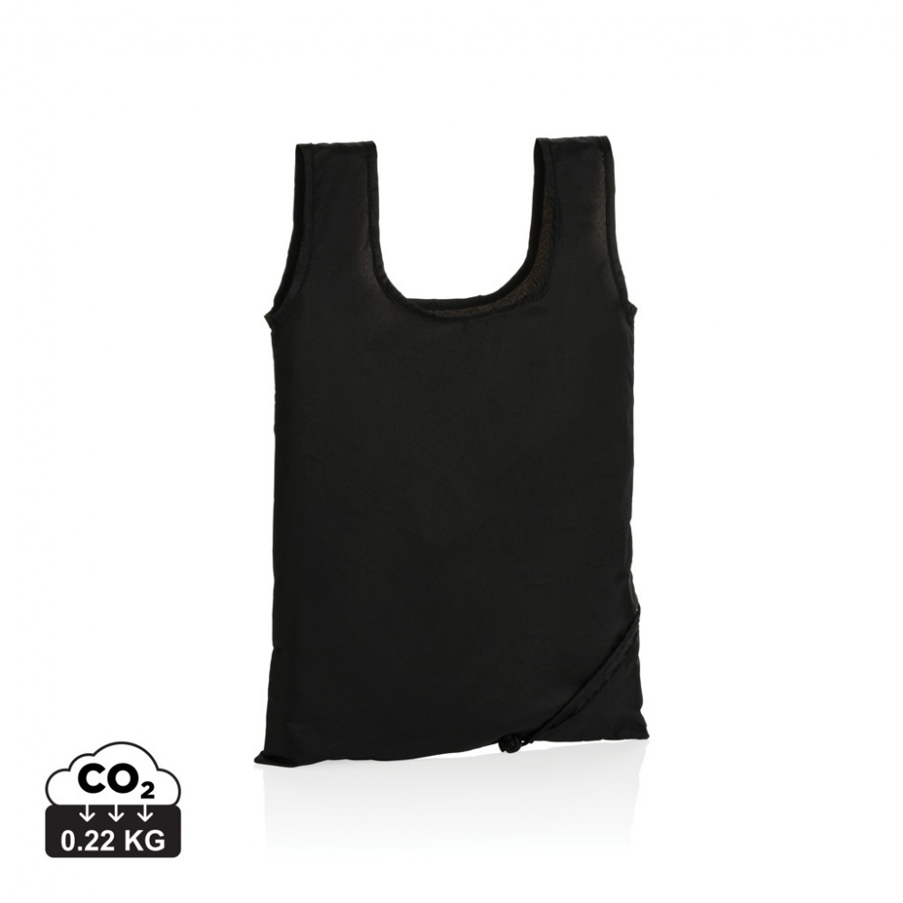 Logo trade promotional merchandise photo of: Impact AWARE™ RPET 190T foldable shopper