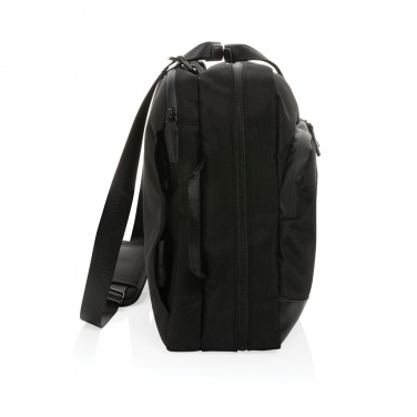 Logo trade promotional product photo of: Swiss Peak Aware™ executive 2-in-1 laptop backpack