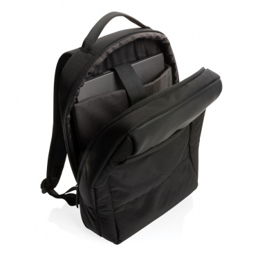 Logo trade corporate gift photo of: Swiss Peak AWARE™ RPET 15.6 inch day pack