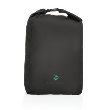 Logo trade promotional items image of: Impact AWARE™ RPET lightweight rolltop backpack
