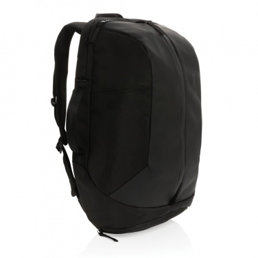 Logo trade business gift photo of: Swiss Peak AWARE™ RPET 15.6 inch work/gym backpack