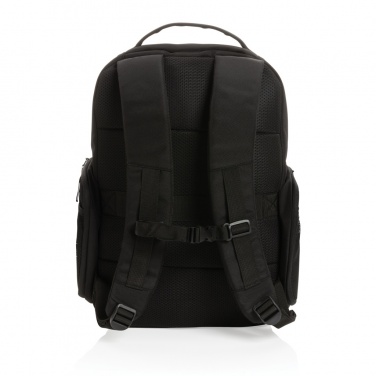 Logo trade corporate gifts image of: Swiss Peak AWARE™ RPET 15.6 inch commuter backpack