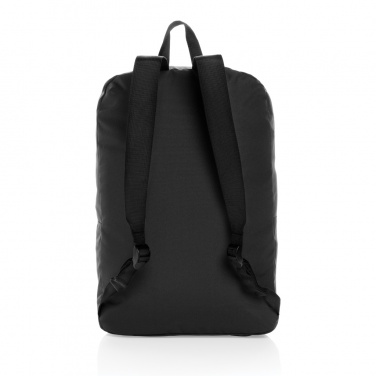 Logotrade promotional product picture of: Dillon AWARE™ RPET foldable classic backpack
