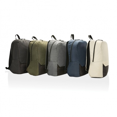 Logo trade promotional giveaway photo of: Kazu AWARE™ RPET basic 15.6 inch laptop backpack