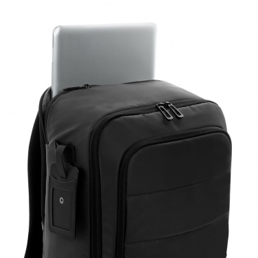 Logo trade promotional product photo of: Armond AWARE™ RPET 15.6 inch deluxe laptop backpack