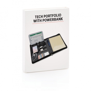 Logotrade promotional merchandise picture of: Tech portfolio with powerbank