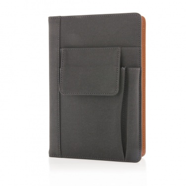 Logotrade promotional giveaway picture of: Notebook with phone pocket