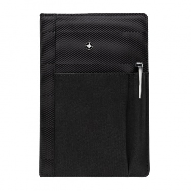 Logo trade business gifts image of: Refillable notebook and pen set
