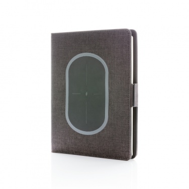 Logotrade promotional merchandise image of: Air 5W wireless charging notebook cover A5