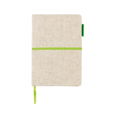 Logotrade promotional item image of: A5 jute notebook