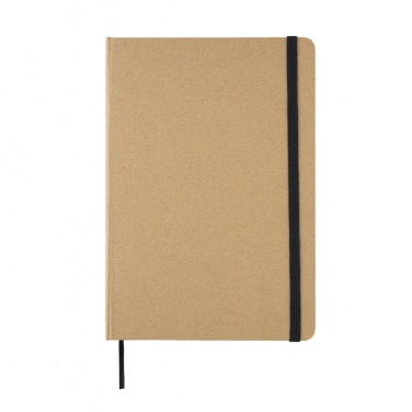 Logo trade promotional gift photo of: A5 kraft notebook