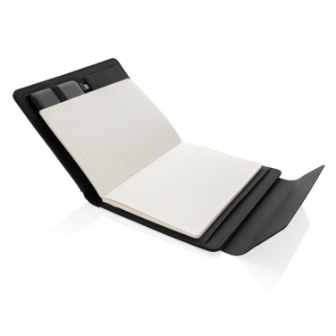 Logotrade corporate gifts photo of: Fiko wireless charging A5 portfolio with powerbank