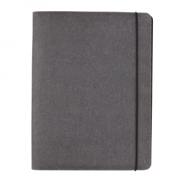 Logo trade promotional products image of: Recycled leather A4 portfolio