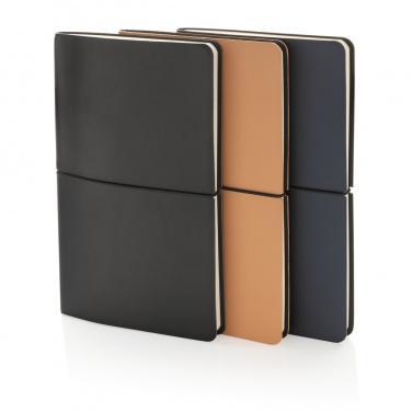 Logotrade corporate gift picture of: Modern deluxe softcover A5 notebook