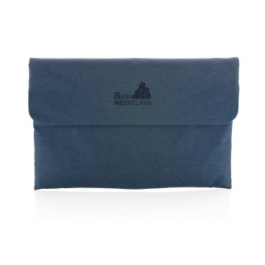 Logo trade promotional gifts image of: Magnetic closing 15.6" Laptop sleeve PVC free