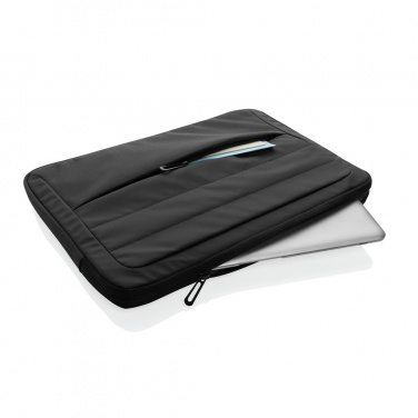 Logotrade promotional products photo of: Armond AWARE™ RPET 15.6 inch laptop sleeve