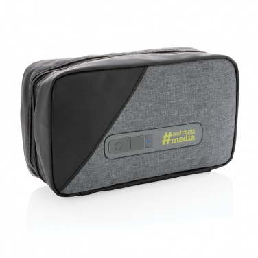 Logo trade promotional products image of: Portable UV-C steriliser pouch with integrated battery
