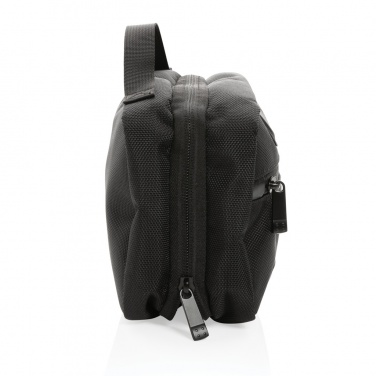 Logo trade promotional merchandise picture of: Swiss Peak AWARE™ RPET Voyager toiletry bag