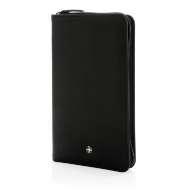 Logo trade promotional product photo of: Swiss Peak Heritage RCS rPU RFID travel wallet